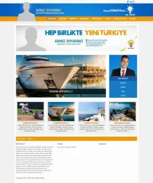 Kalkınma AKP Aday Tanıtım Sitesi