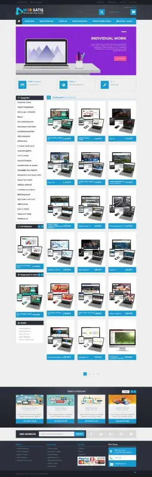 Mixa Web Site ve Yazılım Satış Sitesi