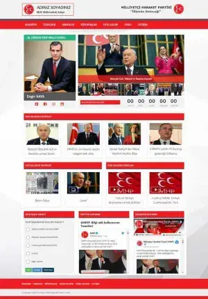Turan MHP Aday Tanıtım Sitesi
